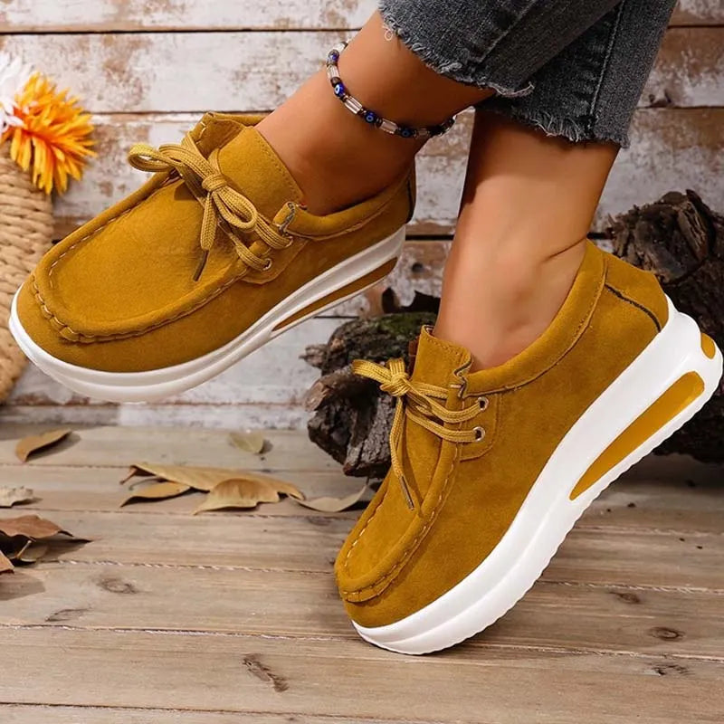 Eirwen - Sneakers à lacets avec semelle intérieure rembourrée