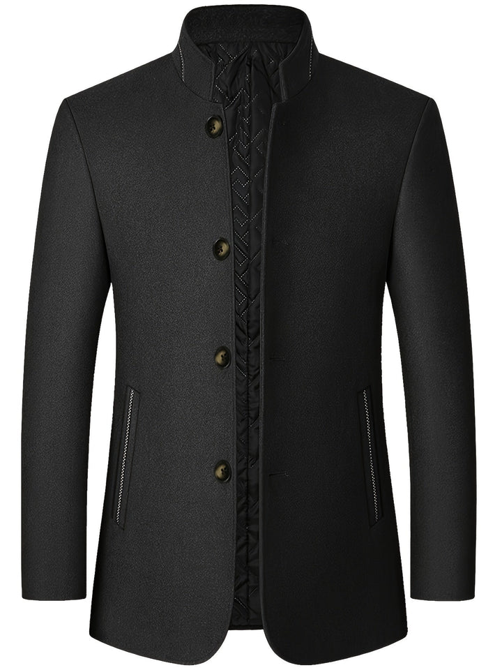 Gael - Veste tailleur à col montant