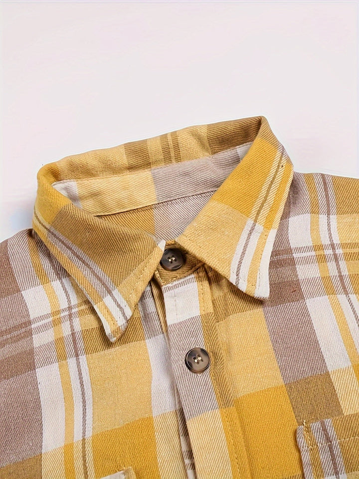Nadira - Chemise vichy aérée