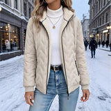 Beata - Sweat zippé à capuche doux au toucher