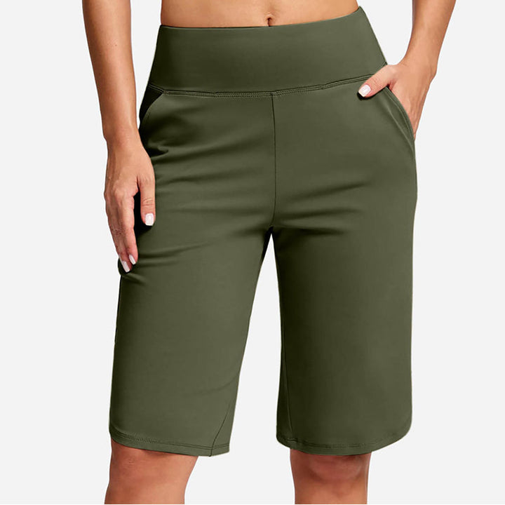 Odeliora - Bermuda taille haute confortable