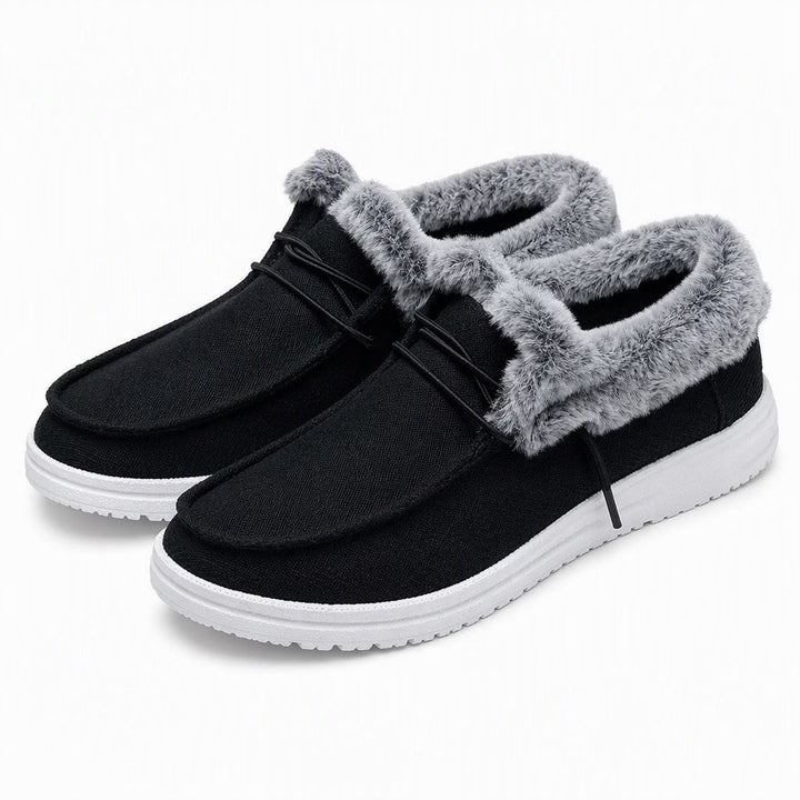 Aviva - Chaussures à enfiler doublées en peluche