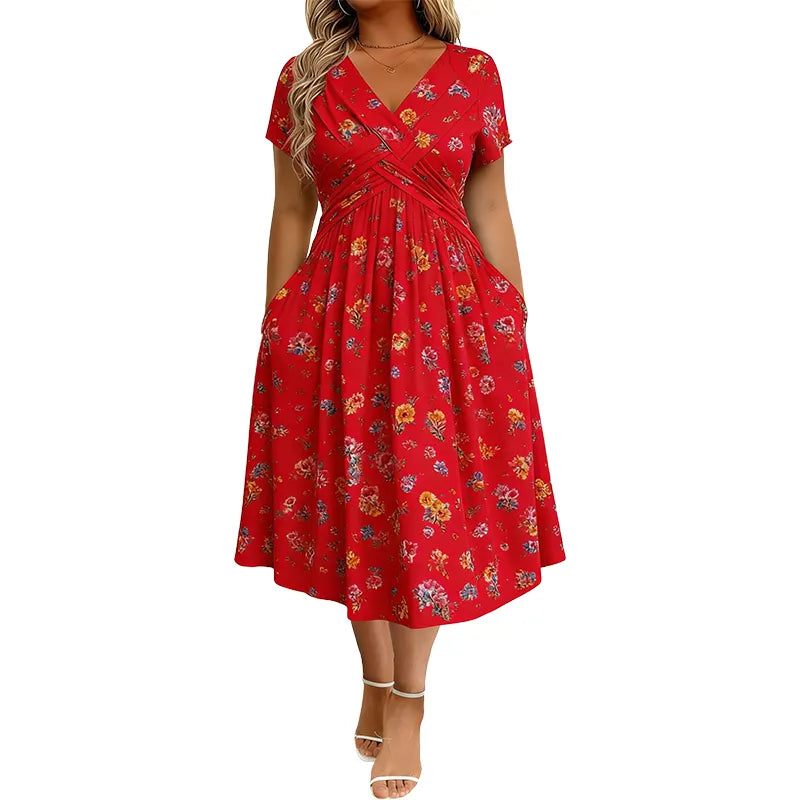 Vivica - Robe midi haut de gamme