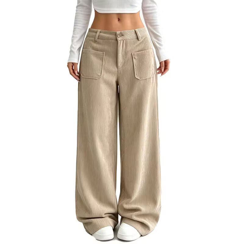 Eithne - Pantalon large au toucher doux
