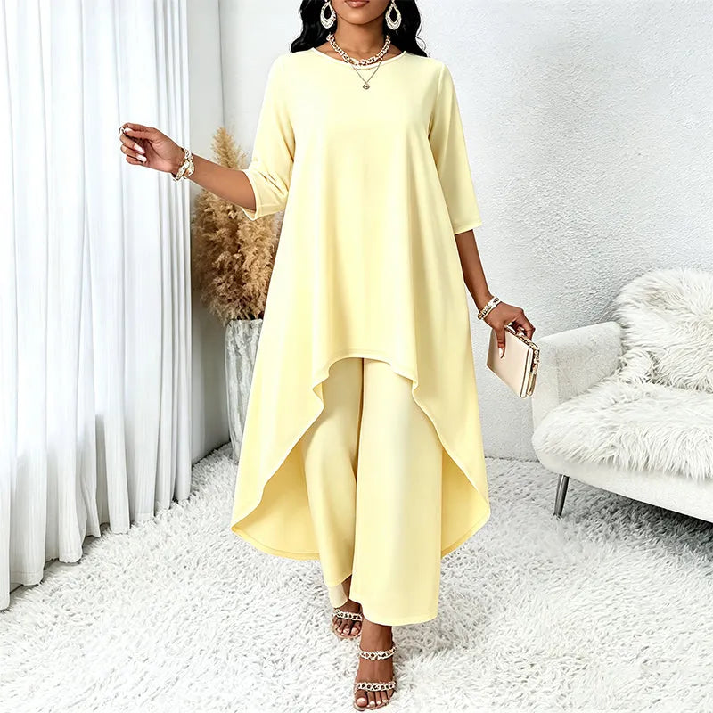 Laurivelle - Robe longue grande taille au toucher doux
