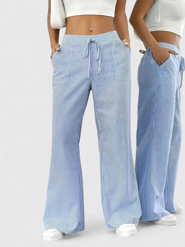 Chelsea - Pantalon à taille coulissée au toucher doux