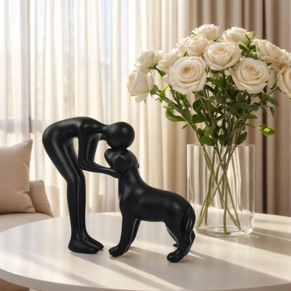 Avaloria - Statuette réconfortante pour les amoureux des chiens