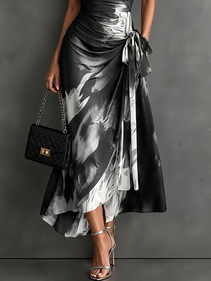 Kaia - Robe-chemise portefeuille au toucher doux