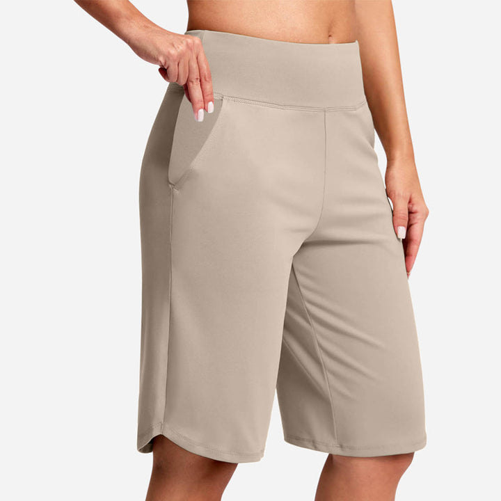 Odeliora - Bermuda taille haute confortable