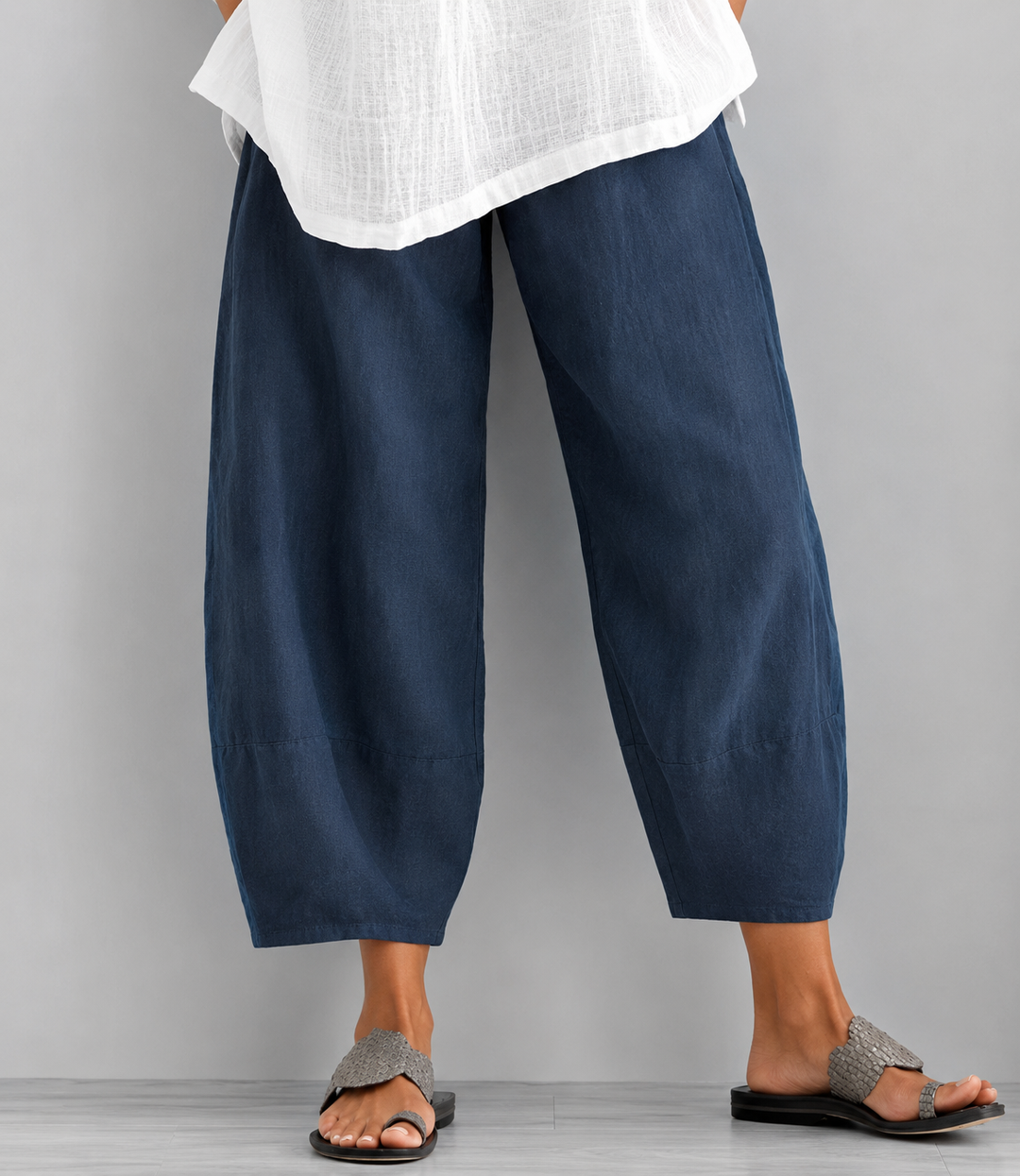 Eulorine - Pantalon large au toucher doux