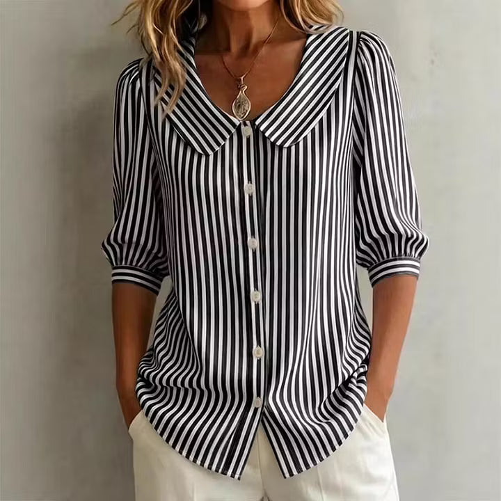 Caitlin - Chemise en lin respirante