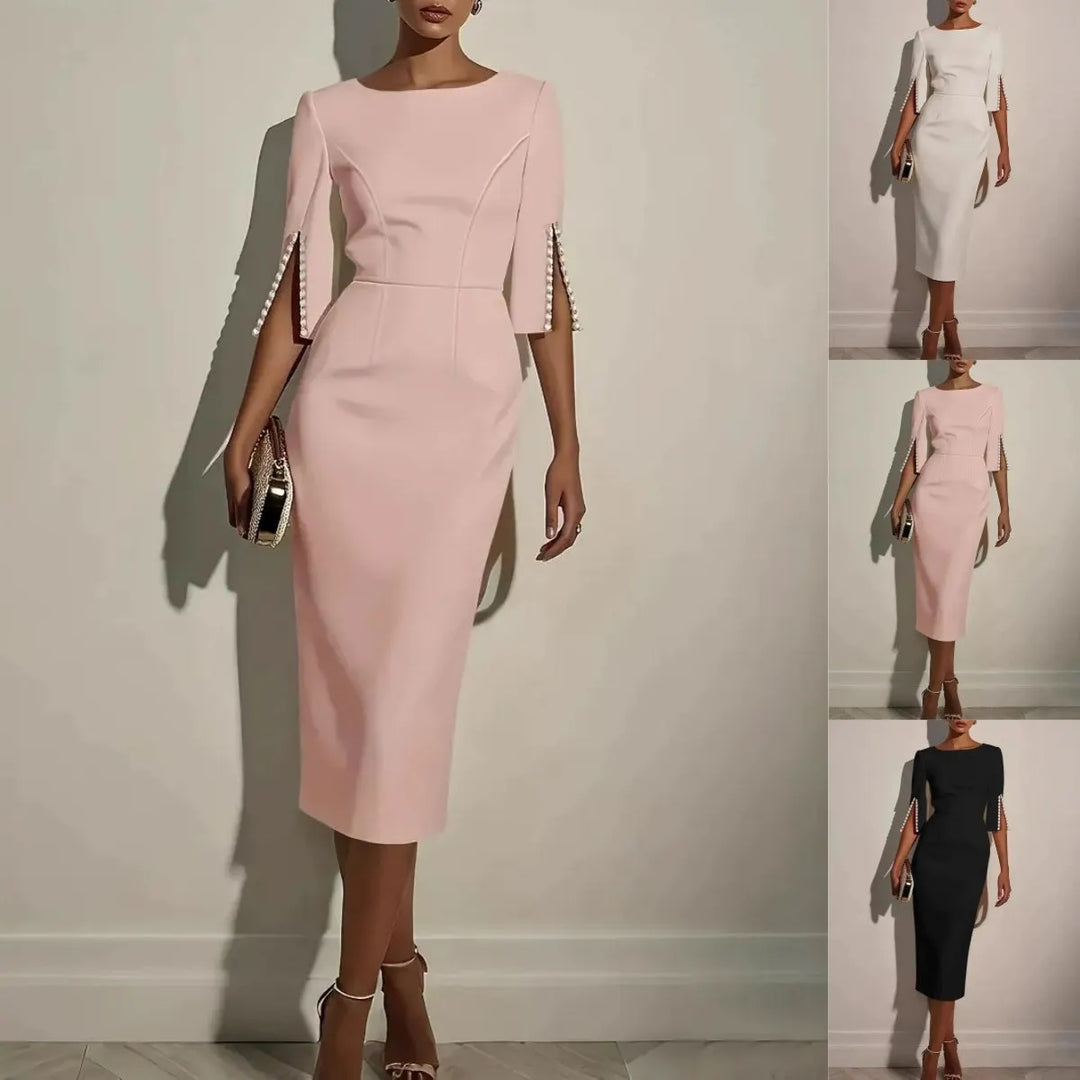 Anneliese - Robe fourreau stretch au toucher doux