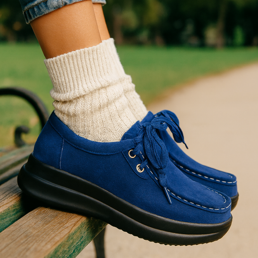 Amorelle - Chaussure de confort orthopédique rembourrée