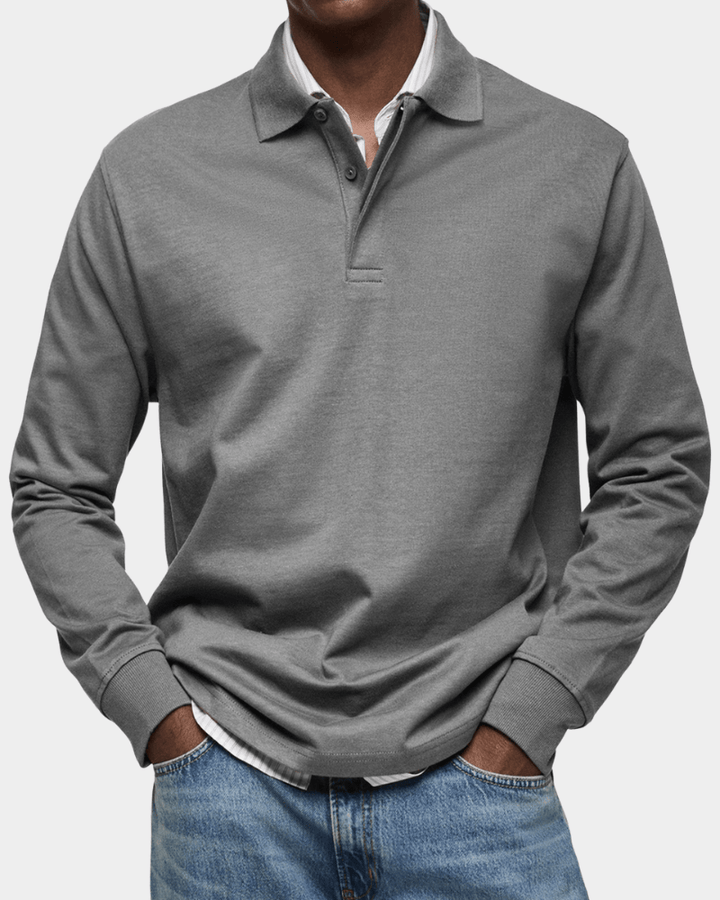 Taevan - Polo en maille texturée