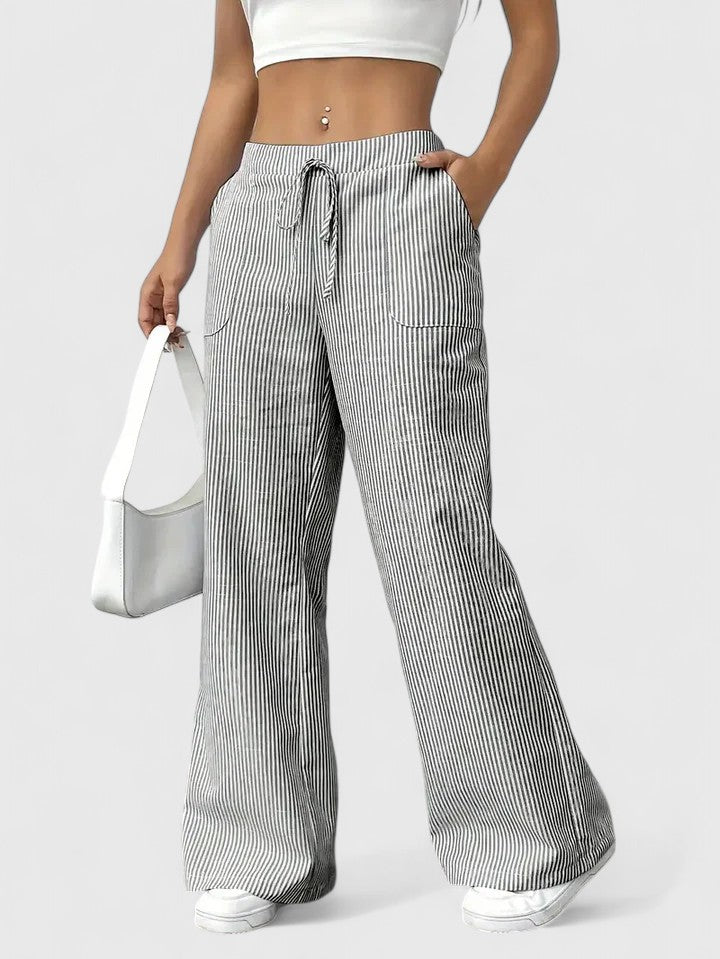 Chelsea - Pantalon à taille coulissée au toucher doux