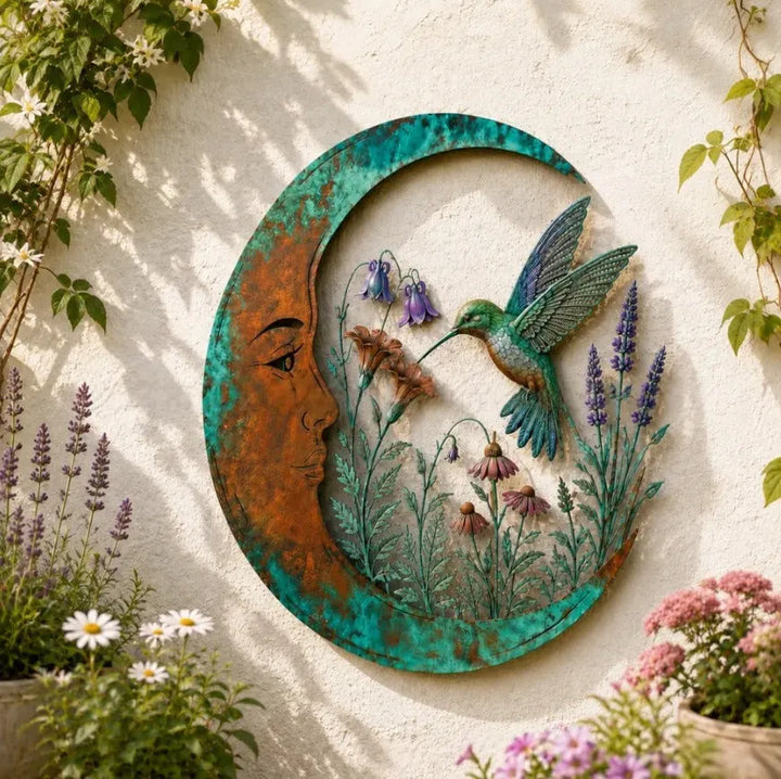 Alisette - Sculpture murale Jardin céleste