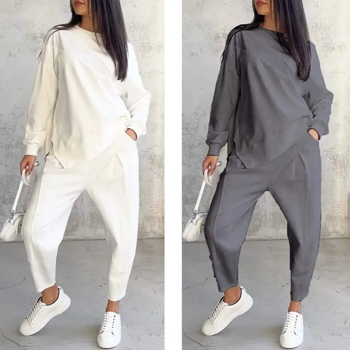 Eulavie - Ensemble homewear oversize au toucher doux