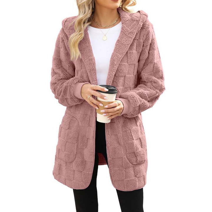 Zinnabelle - Cardigan à capuche effet peluche