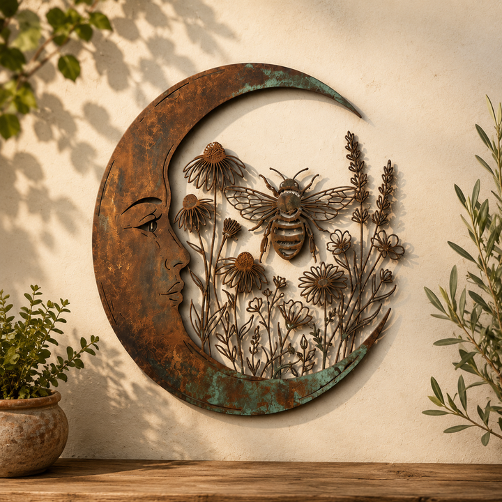 Alisette - Sculpture murale Jardin céleste