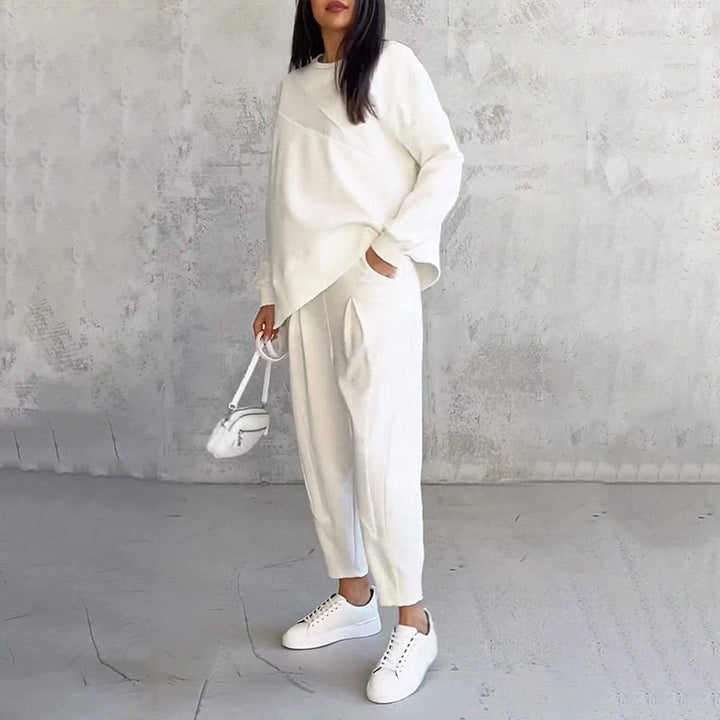 Eulavie - Ensemble homewear oversize au toucher doux