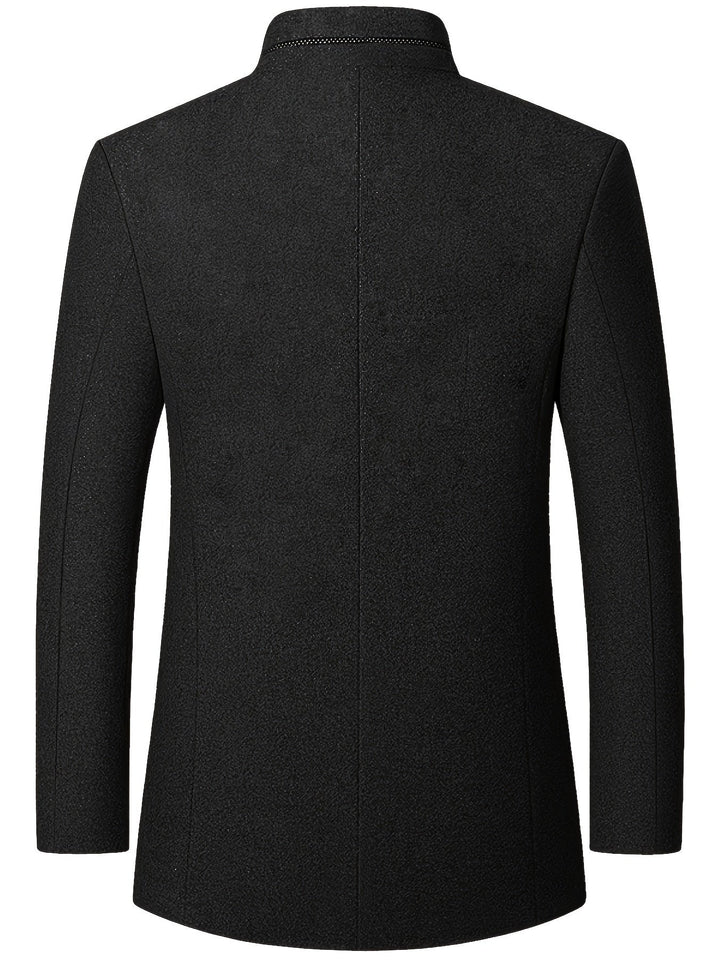Gael - Veste tailleur à col montant