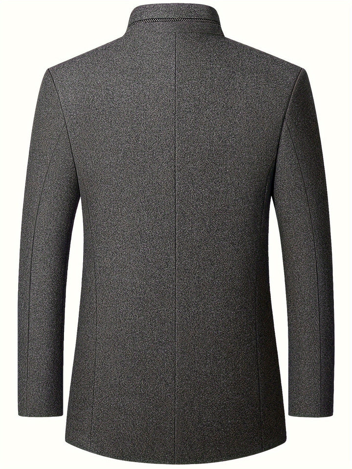 Gael - Veste tailleur à col montant