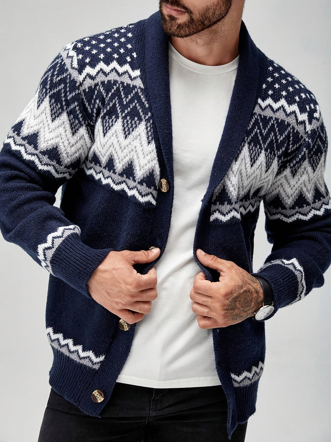 Joren - Blazer en maille texturée