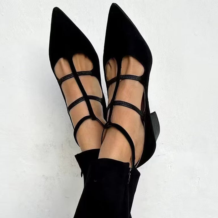 Georgina - Sandales à talons aiguilles imprimé léopard raffiné