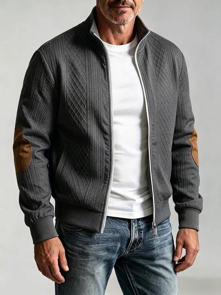 Flyn - Blouson teddy texturé