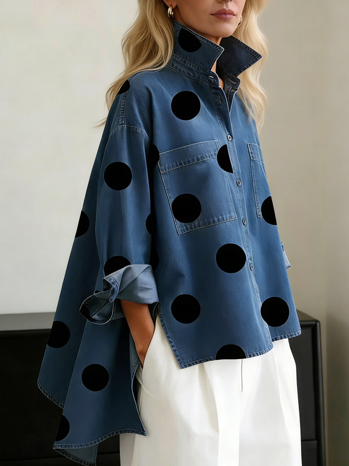 Kelsey - Blouse brodée au toucher doux