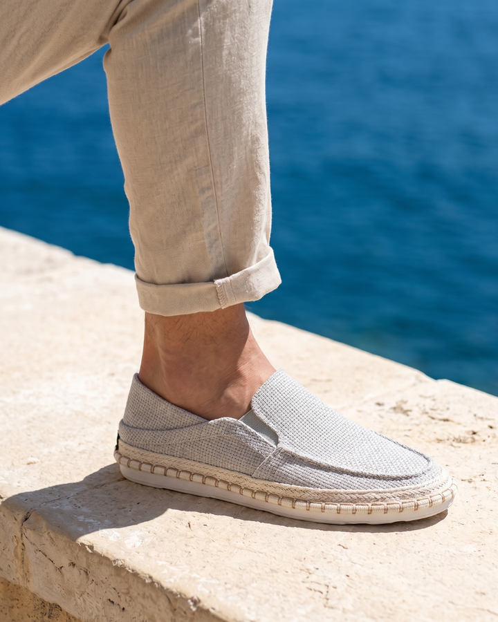 Falkner - Espadrilles à enfiler texturées