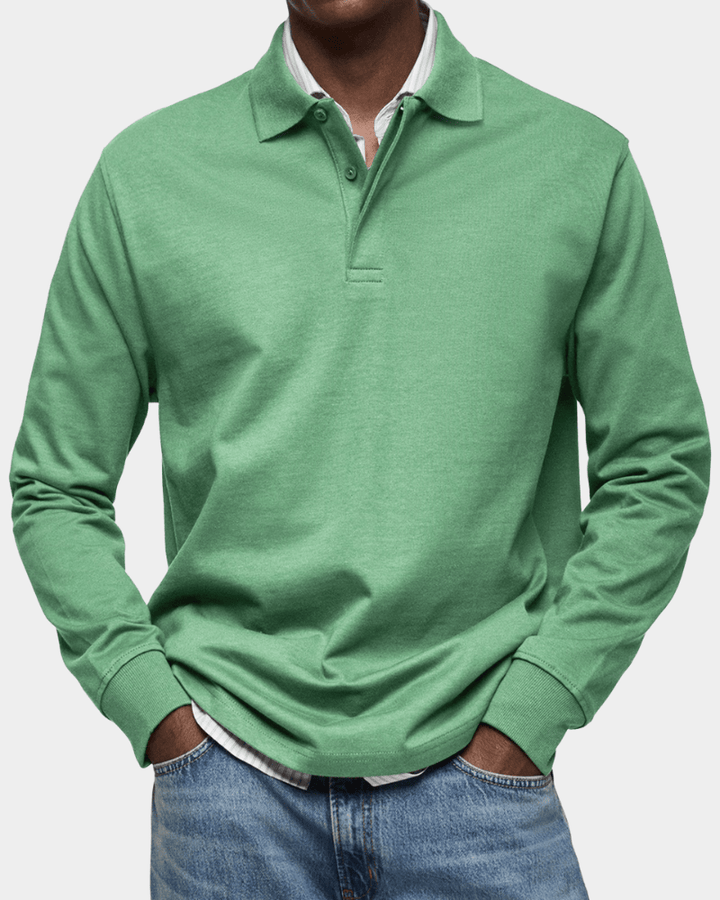 Taevan - Polo en maille texturée