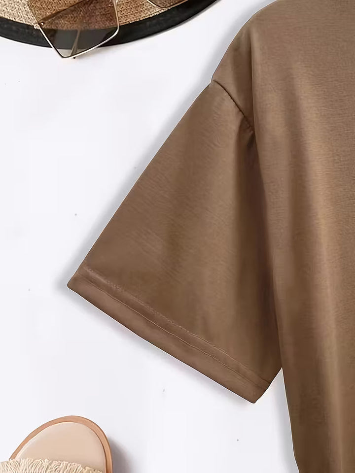 Sarai - T-shirt à motif Cœur de Café