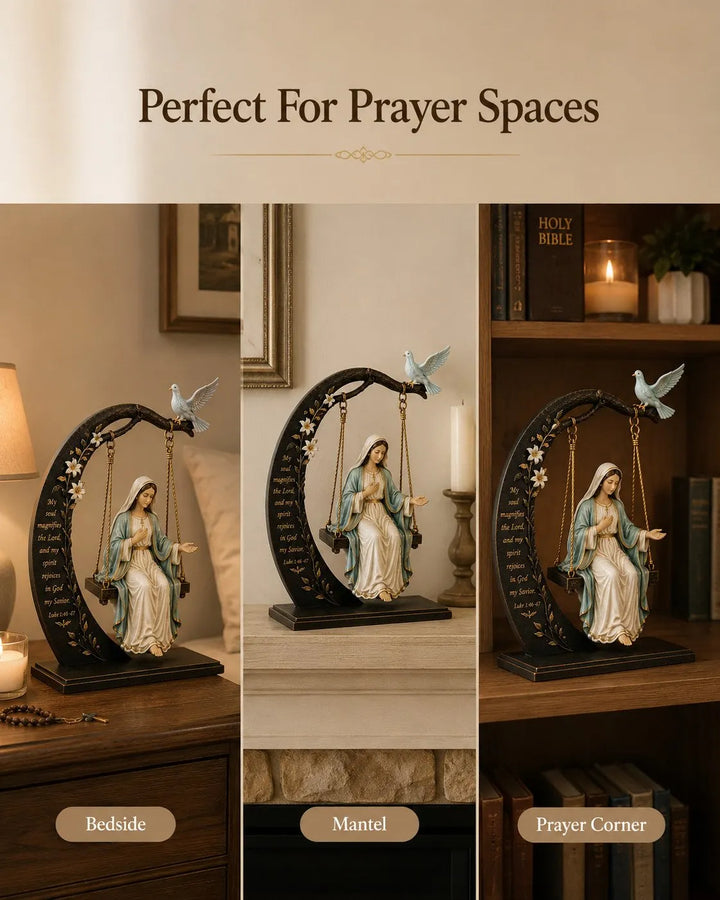 Calienne - Statuette de table Notre-Dame Swing