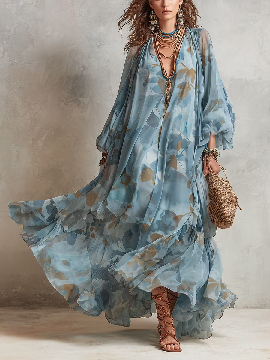Elouisa - Robe maxi lourde