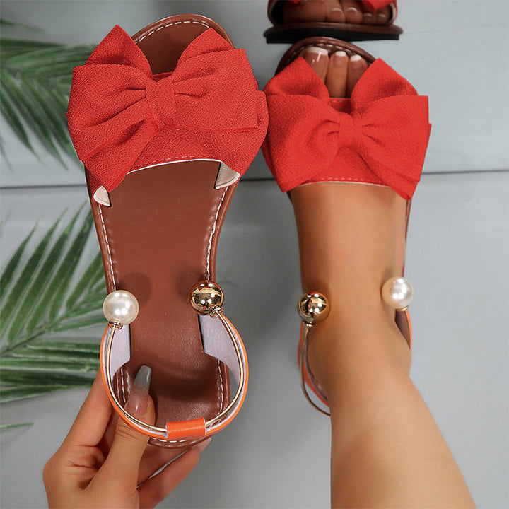 Elinette - Sandales à enfiler de luxe