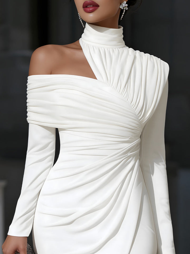 Brinelle - Robe midi drapée