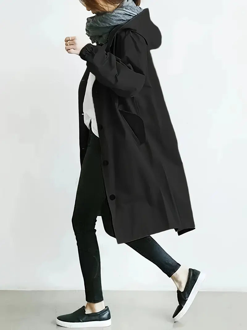 Lyonesse - Trench-coat oversize déperlant