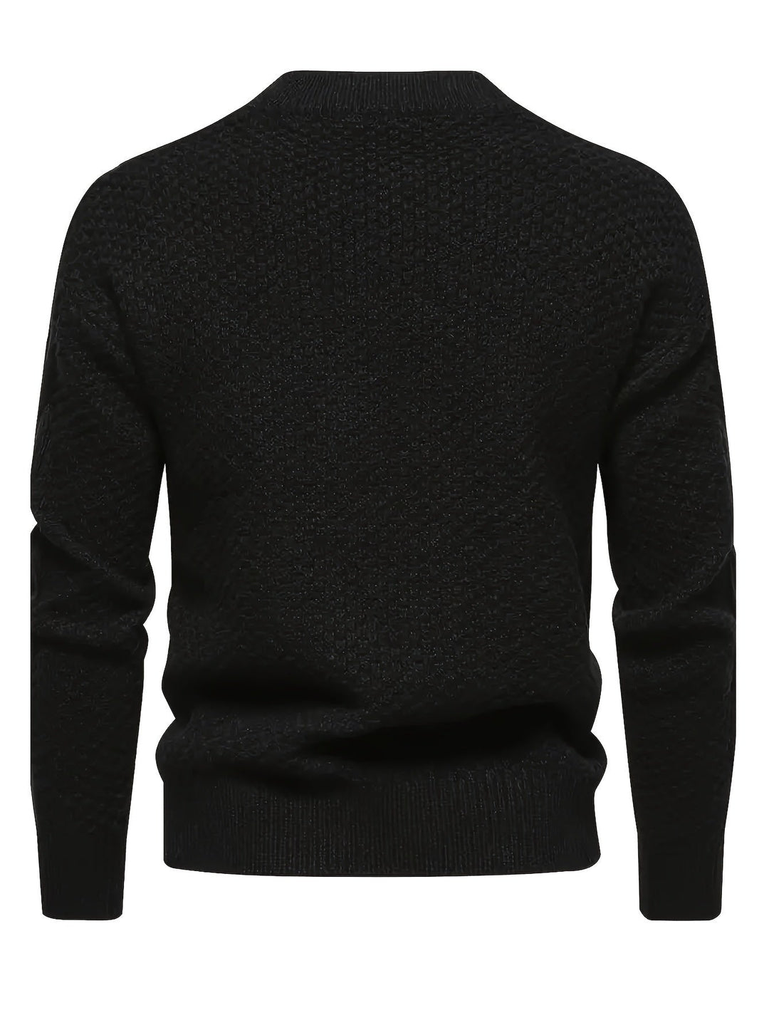 Kael - Pull en maille torsadée à col montant