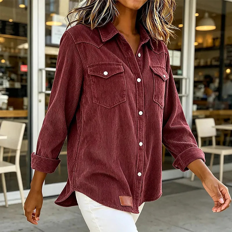 Loredana - Chemise boutonnée au toucher doux