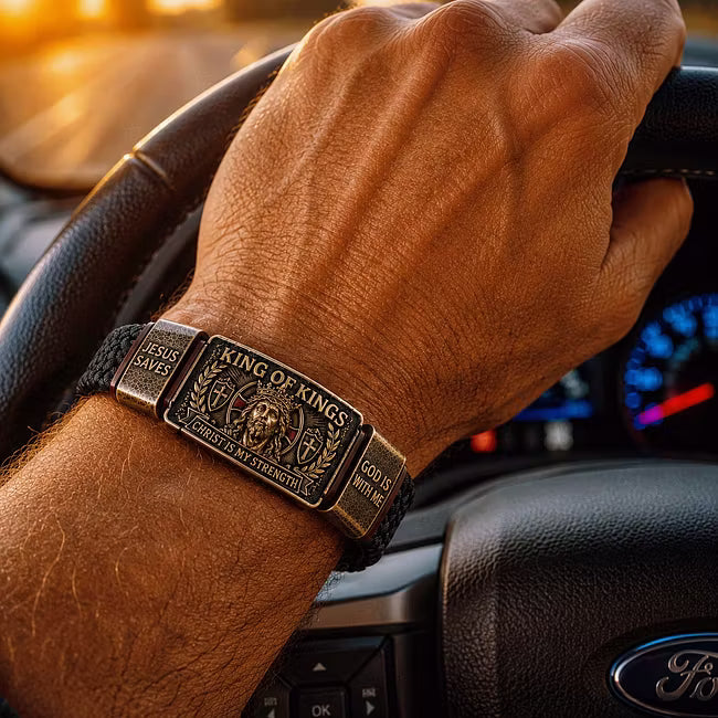 Ezren - Bracelet chrétien Roi des Rois