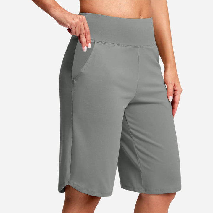 Odeliora - Bermuda taille haute confortable