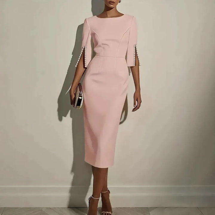 Anneliese - Robe fourreau stretch au toucher doux