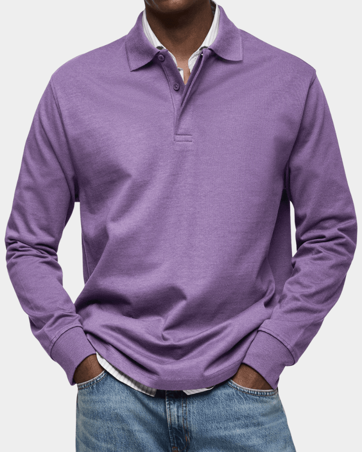 Taevan - Polo en maille texturée