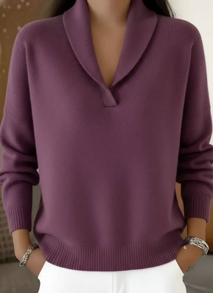 Cybele - Pull col V doux au toucher