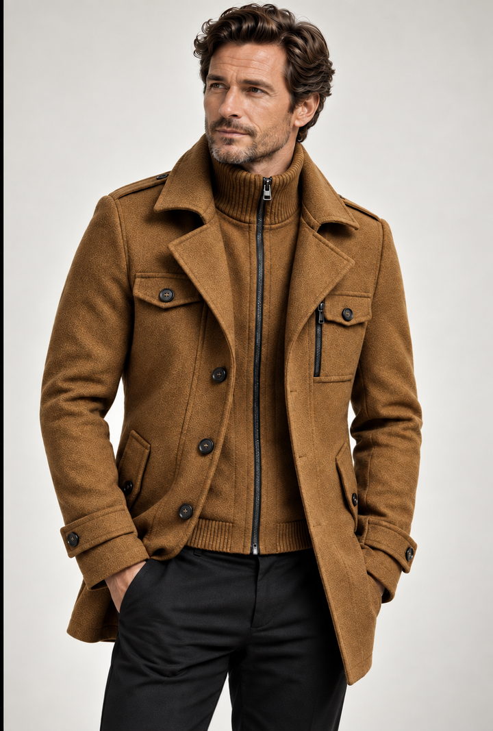 Ivan - Manteau long croisé