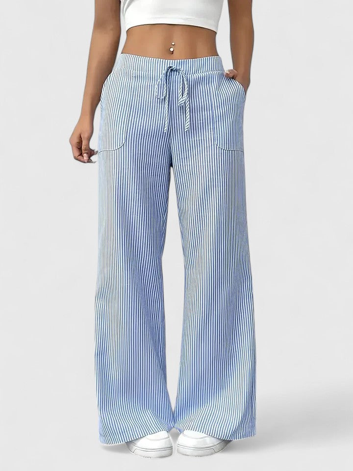 Chelsea - Pantalon à taille coulissée au toucher doux