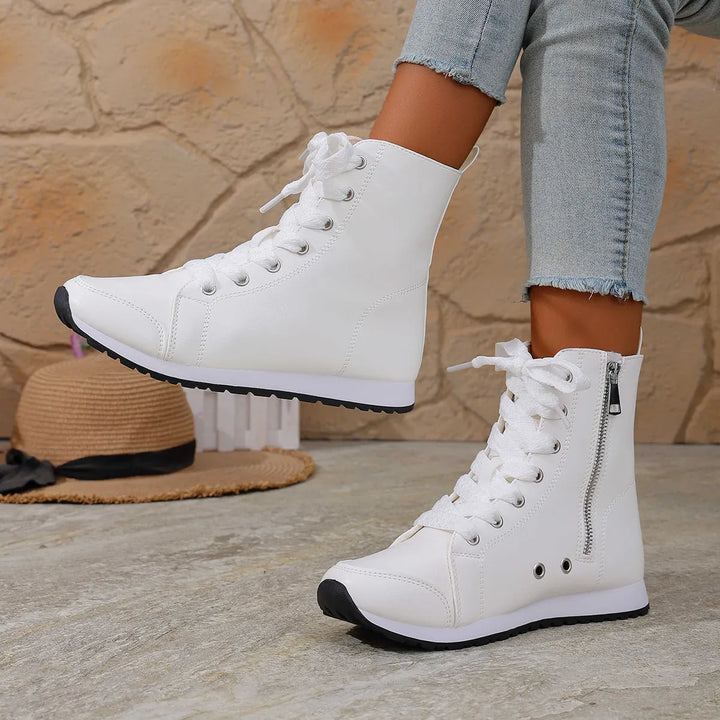 Deloriane - Bottines lacées décontractées
