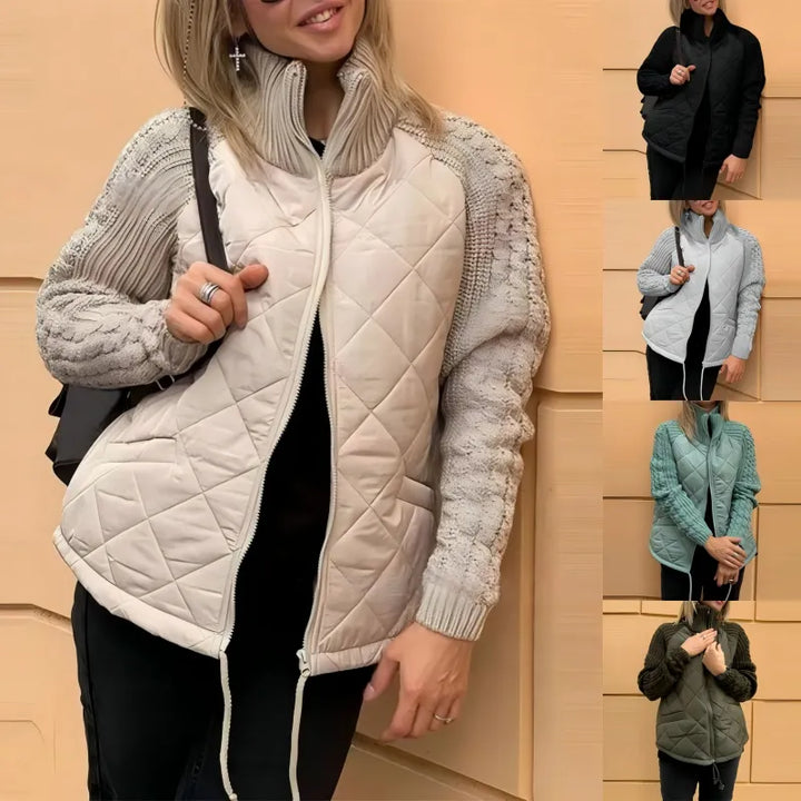 Corisanna - Gilet zippé en maille chaude