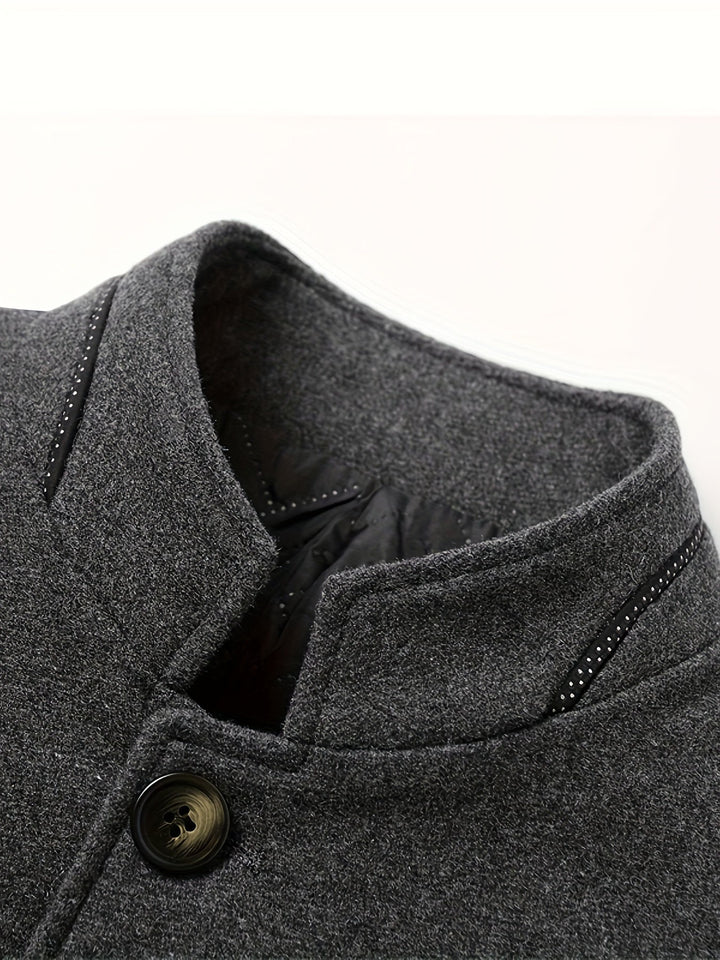 Gael - Veste tailleur à col montant